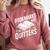 Bookmarks Quote Library Book Reader Comfort Colors Sweatshirt Orchid
