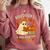 Books And BER Months Fall Librarian Reading Halloween Comfort Colors Sweatshirt Orchid