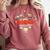 Books Heart Valentines Day Books Are My Love Language Comfort Colors Sweatshirt Orchid