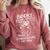 Books Helping Introverts Avoid Conversations Since 1454 Comfort Colors Sweatshirt Orchid