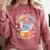 Books Lovers Kids Women Men It's A Good Day To Read A Book Comfort Colors Sweatshirt Orchid