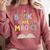 Books Are Magic Whimsical Retro Bookworm Comfort Colors Sweatshirt Orchid