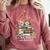 I Like Books More Than People Reading Reader Bookworm Saying Comfort Colors Sweatshirt Orchid