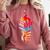 Books Reading Ice Cream Comfort Colors Sweatshirt Orchid