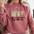 I Like My Books Spicy & My Coffee Icy Lover Bookworm Comfort Colors Sweatshirt Orchid