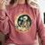I Like My Books Spicy & My Coffee Icy Skeleton Read Book Comfort Colors Sweatshirt Orchid