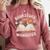Bookstore Wanderers Retro Women Book Lovers Comfort Colors Sweatshirt Orchid