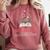 Booktrovert Book Lover Bookworm Reading Books Librarian Comfort Colors Sweatshirt Orchid