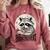 Booktrovert Raccoon Reading And Coffee For Book Lover Comfort Colors Sweatshirt Orchid Booktrovert Raccoon Reading And Coffee For Book Lover Comfort Colors Sweatshirt Orchid