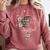 Bookworm Book Reader Book Nerd Book Reading Lover Comfort Colors Sweatshirt Orchid