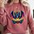 Bookworm Dragon Reading Book Lover Comfort Colors Sweatshirt Orchid