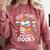 Bookworm Just A Girl Who Loves Books Comfort Colors Sweatshirt Orchid