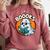 BOOOKS Cute Ghost Reading Books Halloween Comfort Colors Sweatshirt Orchid BOOOKS Cute Ghost Reading Books Halloween Comfort Colors Sweatshirt Orchid