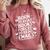 Born To Read Books Forced To Read Emails Bookish Comfort Colors Sweatshirt Orchid