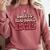 Born To Read Books Forced To Read Emails Groovy Reading Comfort Colors Sweatshirt Orchid