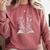 Butterflies And Book Lovers Reading Bookworm Comfort Colors Sweatshirt Orchid