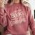 I Buy Her Books And Call Her A Good Girl Comfort Colors Sweatshirt Orchid