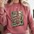 I Buy Books Like I'm Immortal Reader Meme Graphic Comfort Colors Sweatshirt Orchid
