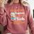 You Can't Buy Happiness But You Can Buy More Books Read Comfort Colors Sweatshirt Orchid