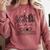 Cassette Tee 80s 90s Retro Party Costume Nostalgia Cassette Comfort Colors Sweatshirt Orchid