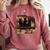 Cats Antique Books Academia Library Aesthetic Bookworm Comfort Colors Sweatshirt Orchid