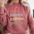 Cats Books Coffee Plants Gardening Mama Mom Mothers Comfort Colors Sweatshirt Orchid