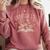 Chapter 13th Birthday Bookworm 13 Years Old For Book Lovers Comfort Colors Sweatshirt Orchid