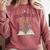 Chapter 30 Book Lovers & Readers 30th Birthday Wildflowers Comfort Colors Sweatshirt Orchid