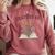 Chapter 69 Book Lovers & Readers 69th Birthday Wildflowers Comfort Colors Sweatshirt Orchid