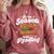 Christmas Book Lover Gingerbread Library Reading Bookaholic Comfort Colors Sweatshirt Orchid