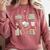 Christmas Book Lover Reading Reader Men Women Kids Xmas Comfort Colors Sweatshirt Orchid Christmas Book Lover Reading Reader Men Women Kids Xmas Comfort Colors Sweatshirt Orchid