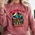 Christmas Dragon My Holidays Are All Booked Book Lovers Kids Comfort Colors Sweatshirt Orchid