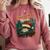 Christmas Movies Chill Retro VHS Holiday Nostalgia Comfort Colors Sweatshirt Orchid