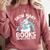 Christmas Reading Snowman So Many Books Men Women Kids Comfort Colors Sweatshirt Orchid