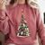 Christmas Tree Of Books For Readers And Librarians Comfort Colors Sweatshirt Orchid Christmas Tree Of Books For Readers And Librarians Comfort Colors Sweatshirt Orchid