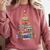 Christmas Tree Made Of Books Librarian Reader Holiday Comfort Colors Sweatshirt Orchid Christmas Tree Made Of Books Librarian Reader Holiday Comfort Colors Sweatshirt Orchid
