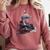 Classic Steam Train Enthusiasts Nostalgia For Train Lovers Comfort Colors Sweatshirt Orchid