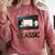 Classic VHS Tape Nostalgia Retro Comfort Colors Sweatshirt Orchid