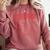 Clifford The Big Red Dog Reading Club Est 1988 Kids Books Comfort Colors Sweatshirt Orchid