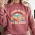 I Closed My Book To Be Here Reading Retro Bookworm Men Women Comfort Colors Sweatshirt Orchid
