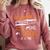Cool Bookmobile Librarian Spreading Love One Book At A Time Comfort Colors Sweatshirt Orchid