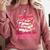 Coquette Bow All Booked For Valentine Book Lover Bookish Comfort Colors Sweatshirt Orchid Coquette Bow All Booked For Valentine Book Lover Bookish Comfort Colors Sweatshirt Orchid