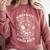 Cozy Bear Reading Hibernate With a Book Comfort Colors Sweatshirt Orchid Cozy Bear Reading Hibernate With a Book Comfort Colors Sweatshirt Orchid