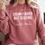 Cranky When Not Reading Book Lover Comfort Colors Sweatshirt Orchid
