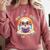 Cute 100th Day Of School 100 Days Dog Reading Book Rainbow Comfort Colors Sweatshirt Orchid Cute 100th Day Of School 100 Days Dog Reading Book Rainbow Comfort Colors Sweatshirt Orchid
