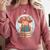 Cute Baby Highland Cow Reading Book Bookworm For Men Women Comfort Colors Sweatshirt Orchid Cute Baby Highland Cow Reading Book Bookworm For Men Women Comfort Colors Sweatshirt Orchid