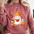 Cute Beanie Ghost Bookworm Cozy Book Reading Halloween Comfort Colors Sweatshirt Orchid Cute Beanie Ghost Bookworm Cozy Book Reading Halloween Comfort Colors Sweatshirt Orchid
