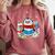 Cute Christmas A Penguin Reading Book Snowflake Hot Teacher Comfort Colors Sweatshirt Orchid Cute Christmas A Penguin Reading Book Snowflake Hot Teacher Comfort Colors Sweatshirt Orchid