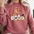 Cute Ghost Drinking Coffee Halloween Fall Ghost Book Reading Comfort Colors Sweatshirt Orchid Cute Ghost Drinking Coffee Halloween Fall Ghost Book Reading Comfort Colors Sweatshirt Orchid