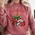 Cute Gingerbread Man Reading Book Nerd Christmas Bookish Comfort Colors Sweatshirt Orchid Cute Gingerbread Man Reading Book Nerd Christmas Bookish Comfort Colors Sweatshirt Orchid